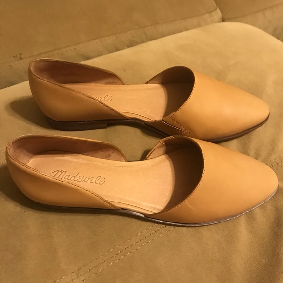 MADEWELL D'ORSAY FLATS IN LEATHER - Picture 5 of 8